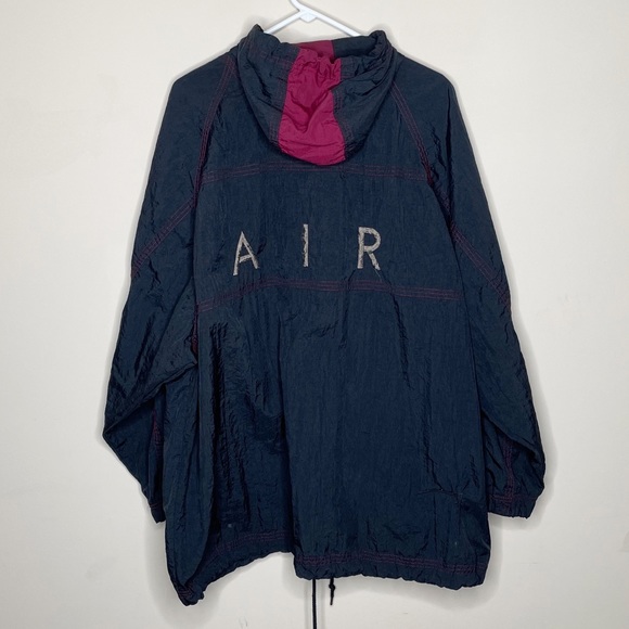 Vintage 90’s Y2K Nike Air Zip Up Windbreaker Jacket Made Exclusively for Champs - Picture 3 of 6